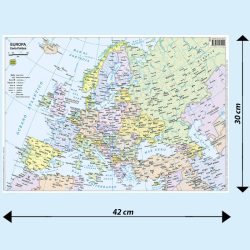 √ Cartina fisica e politica Europa